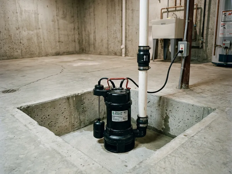 Sump Pump Installation Plumber in Pisek, ND